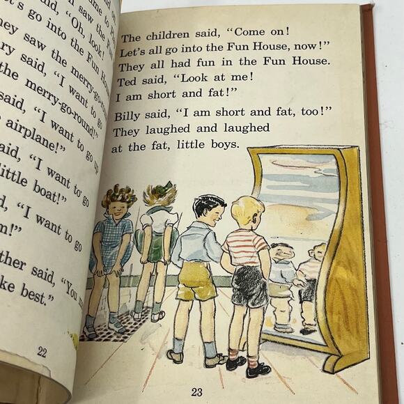 Vintage 1946 First Grade Reading Book - In The City And On The Farm - E Crabtree - Picture 6 of 7